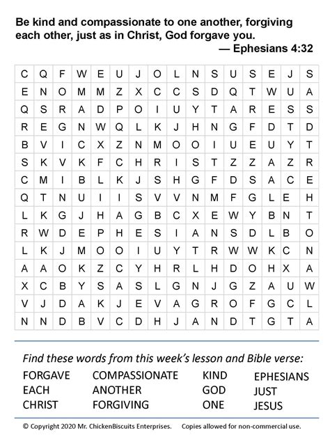 Printable Bible Word Searches Word Search Printable Free For Kids And