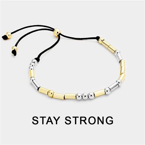 These morse code bracelets are an easy craft, and great for kids. "Stay Strong" Morse Code Cinch Bracelet in 2020 | Morse ...
