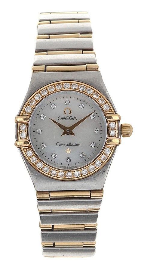 Omega Constellation Diamond Ladies Wristwatch Watches Wrist