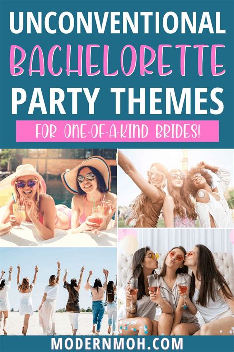 5 Bachelorette Party Themes That Are Totally Unique Bachelorette Party Themes Bachelorette
