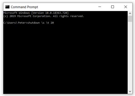 This searches for the command prompt and displays it at the top of the windows start menu. Shutdown commands | How to shut down Windows via CMD - IONOS