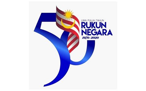 Rukun negara or the pillars of the country was declared on august 31, 1970 in conjunction with the 13th independence day celebration. PM Muhyiddin lancar logo sambutan 50 tahun Rukun Negara ...