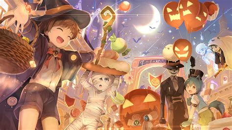 Anime Halloween Wallpapers Bigbeamng