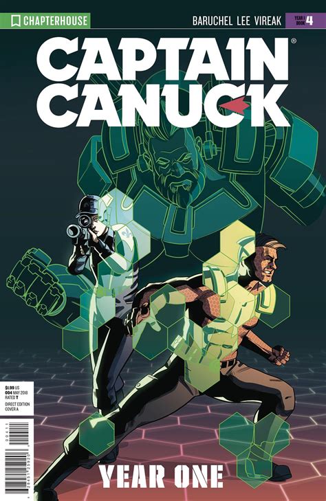 Captain Canuck Year One Virgin Art Cover Fresh Comics