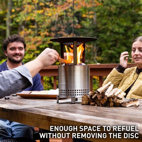 Solo Stove Mesa XL Heat Deflector, with 3 Detachable Legs, Accessory