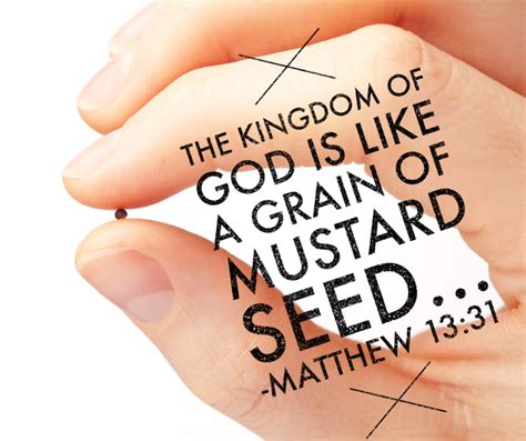 The Parable Of The Mustard Seed Grace Church Gisborne
