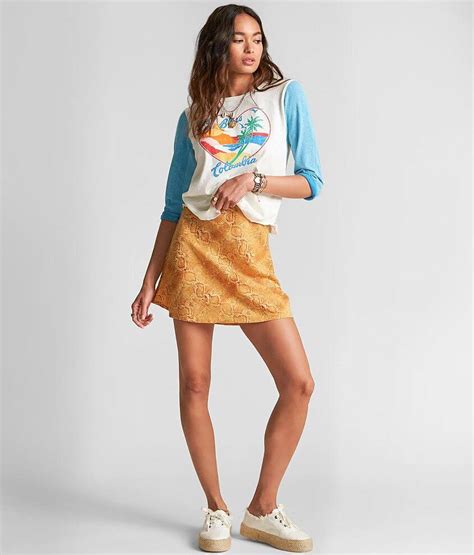 billabong sincerely jules short and free skirt women s skirts in mango buckle