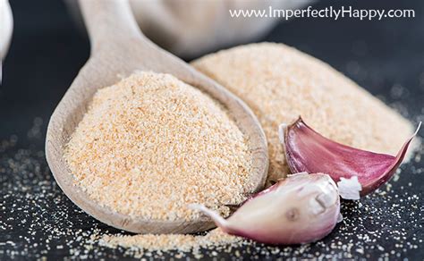 All Natural Homemade Garlic Powder The Imperfectly Happy Home