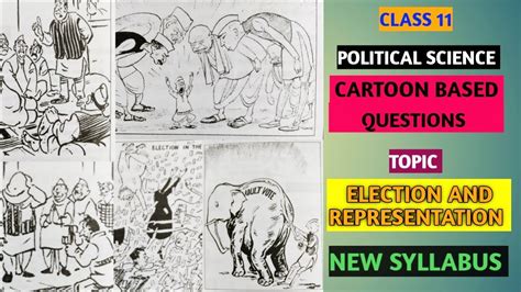 Class 11 Cartoon Based Questions Election And Representation