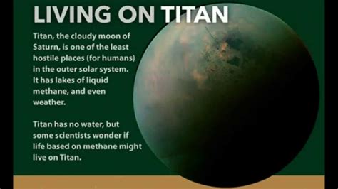 How Humans Could Live On Saturns Moon Titan Saturns Moons Saturn