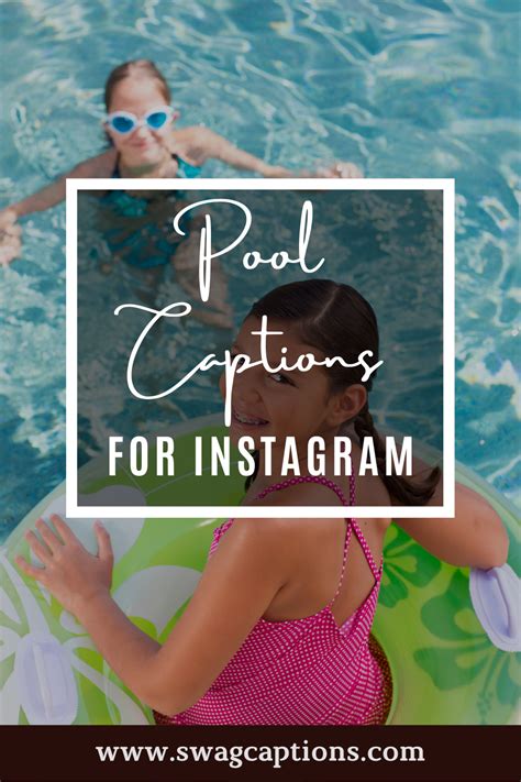 Looking For The Perfect Caption Or Quote To Post With Your Pool Pics Look No Further Weve Got