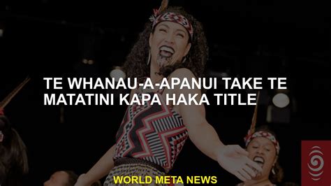 Te Whānau A Apanui Received The Title Te Matatini Kapa Haka Youtube