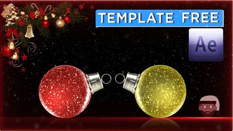 FREE TEMPLATES AFTER EFFECTS CHRISTMAS - YouTube