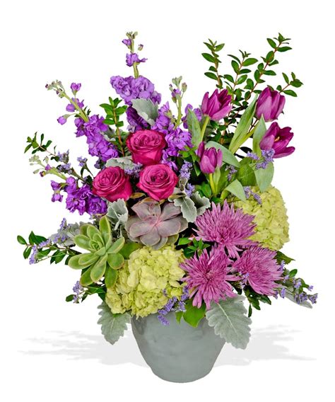 Amethyst Magic February Birthday Flower Arrangement Baton Rouge