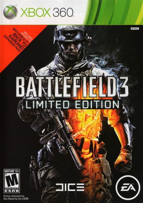 Battlefield 3 Limited Edition For Xbox 360 2011 Mobygames