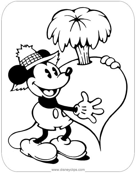 We have over 3,000 coloring pages available for you to view and print for free. Classic Mickey Mouse Coloring Pages | Disney's World of ...