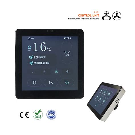 Pipe Pipe Smart Wireless RS Modbus TFT Touch Screen Thermostat WiFi China Smart