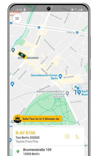 Taxi App Für Berlin Jetzt Testen Taxibestellung Per Smartphone