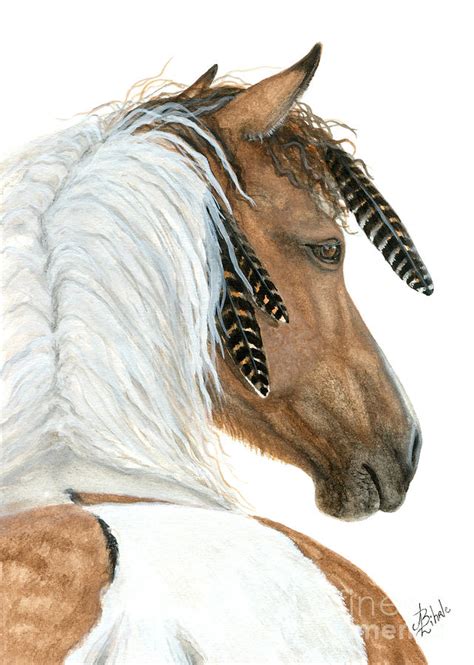 Majestic Curly Horse Painting By Amylyn Bihrle Fine Art America