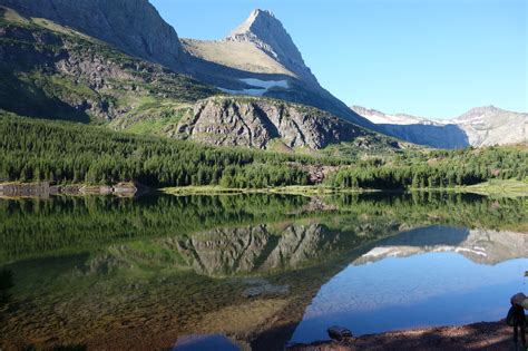 Redrock Lake Lake In Glacier National Park Thousand Wonders