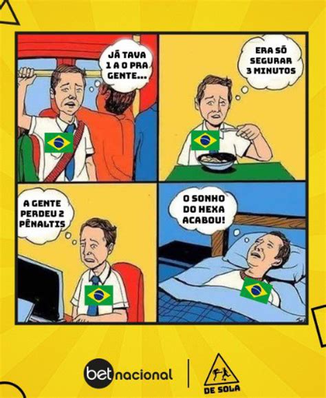 Elimina O Do Brasil Na Copa Do Mundo Gera Memes Nas Redes Sociais Confira O Dia