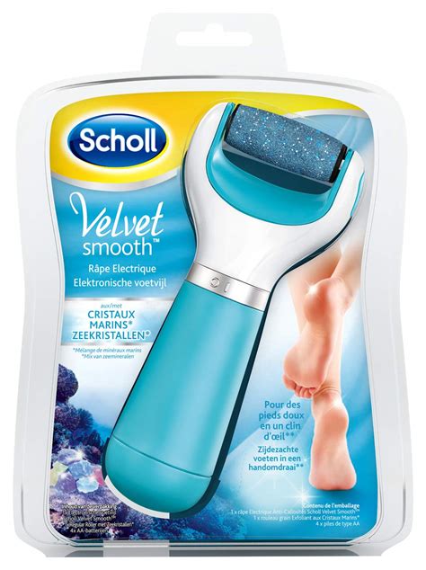 Scholl Velvet Smooth Electric Foot File With Marine Minerals