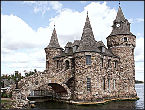 Boldt Castle Powerhouse And Clock Tower Castle House Boldt Castle