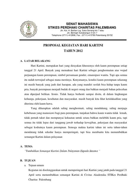 Proposal Kartini