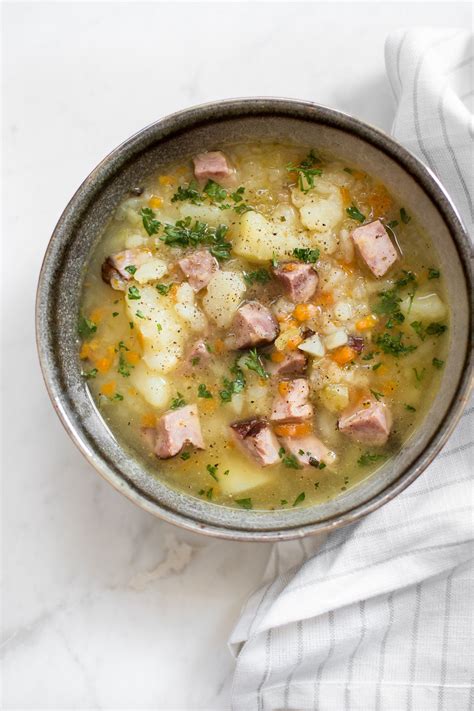 This Instant Pot Ham And Potato Soup Recipe Is Easy Healthy Quick And Dairy Free It Has A