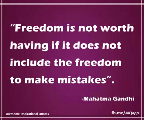 Facebook Mahatma Gandhi Freedom Quotes