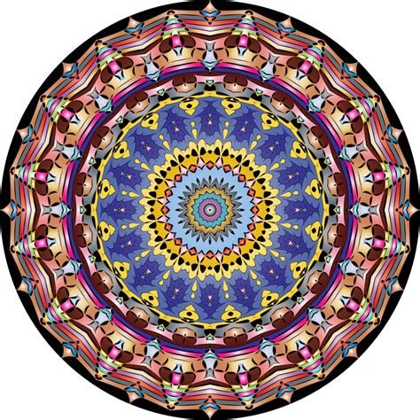 Kaleidoscopic Mandala 3 Openclipart