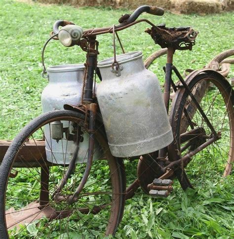 Pin By Adam On Bikes Milk Cans Old Milk Cans Vintage Bicycles
