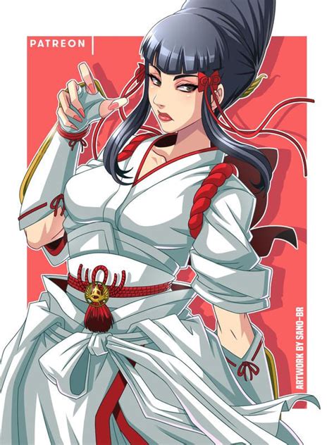 Kazumi Mishima Tekken Girls Tekken X Street Fighter Patreon Art Jin