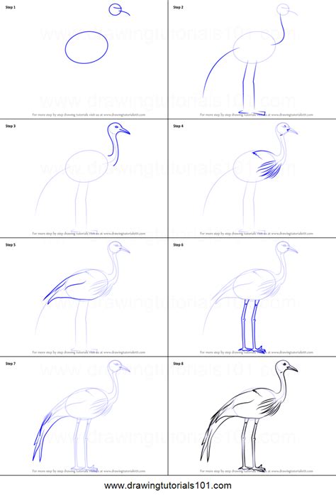Https://tommynaija.com/draw/how To Draw A Blue Crane Step By Step