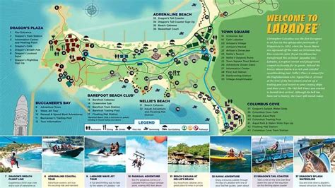 Map Of Labadee Haiti Best Snorkeling Snorkeling Gear Kayaking