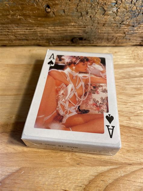 Vintage Nude Playing Cards Deck Of Cards New Sealed Etsy
