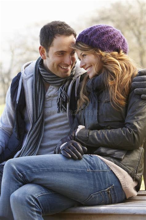 Romantic Portrait Couple Outdoors In Winter Stock Image Image Of Rural Thirties 54963377