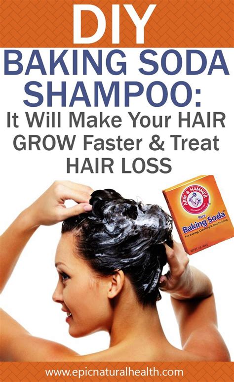 Diy Baking Soda Shampoo It Will Make Your Hair Grow Faster And Treat