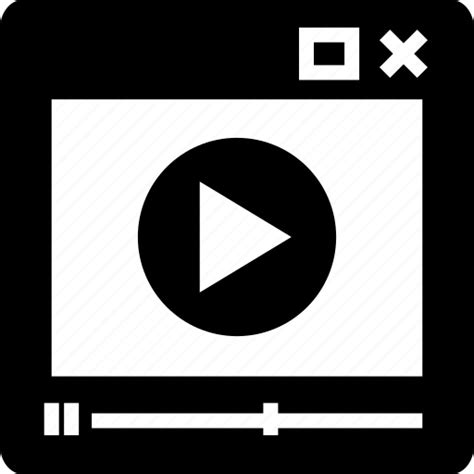 Computer screen, display, laptop screen, movie, play button, screen, video icon