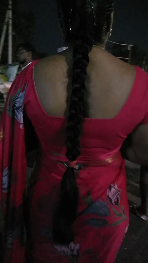 Telugu House Wife Mid Back Length Traditional Hair Style Village Barber Stories