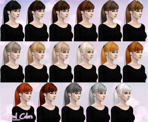 Skysims Hair 115 Retexture At Aveira Sims 4 Sims 4 Updates