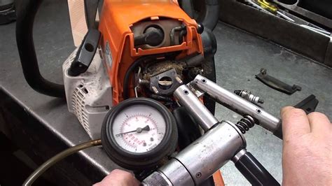 The Chainsaw Guy Pressure Testing Stihl Ms 250 Chainsaw 1 9 Youtube