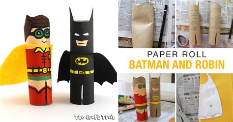 Paper Roll Batman And Robin The Craft Train