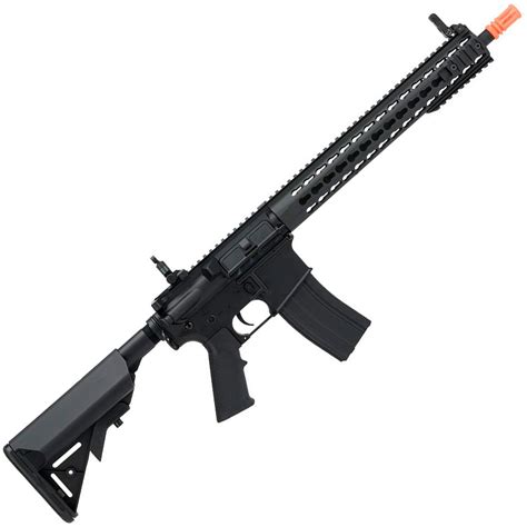 Pro Hunters Rifle Airsoft M4a1 Keymod Long Full Metal Cybergun