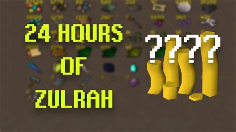 Loot From 24 Hours Of Zulrah Osrs 2018 Youtube