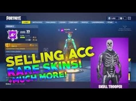 Scegli la consegna gratis per riparmiare di più. Fortnite account for sale ps4 - YouTube