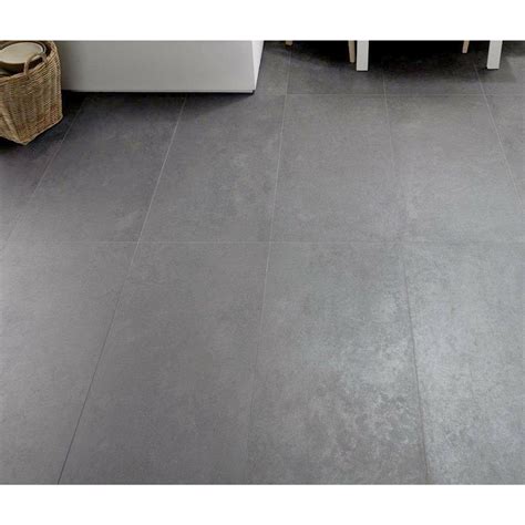 Concrete Dark Grey Italian Matt Porcelain Floor Tiles