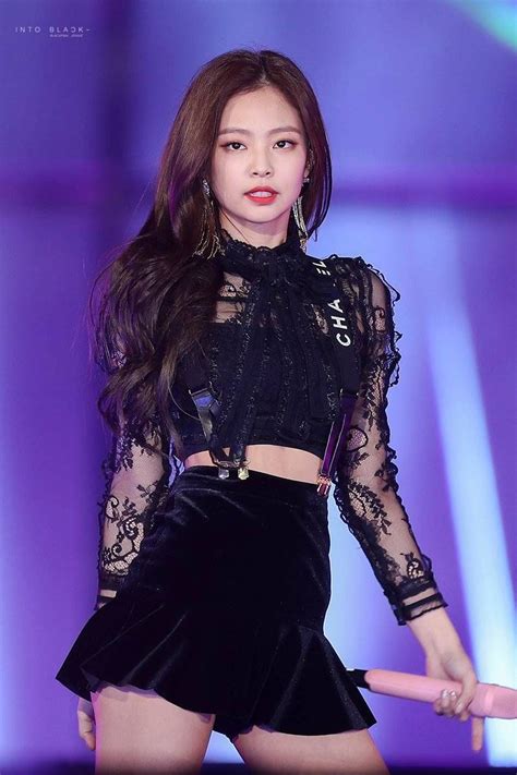 Jennie Black Pink Stage Outfits Kpop Outfits Cute Outfits Chanel