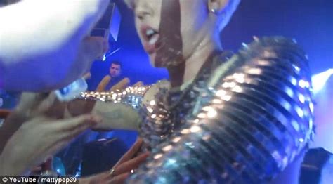 Miley Cyrus Is Initmately Groped By Overamorous Fans In Footage From