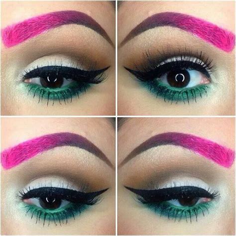 Before filling in the brows, try to shape the eyebrows perfectly. Pin by Nyne Lives on Fashion | Halloween eye makeup ...